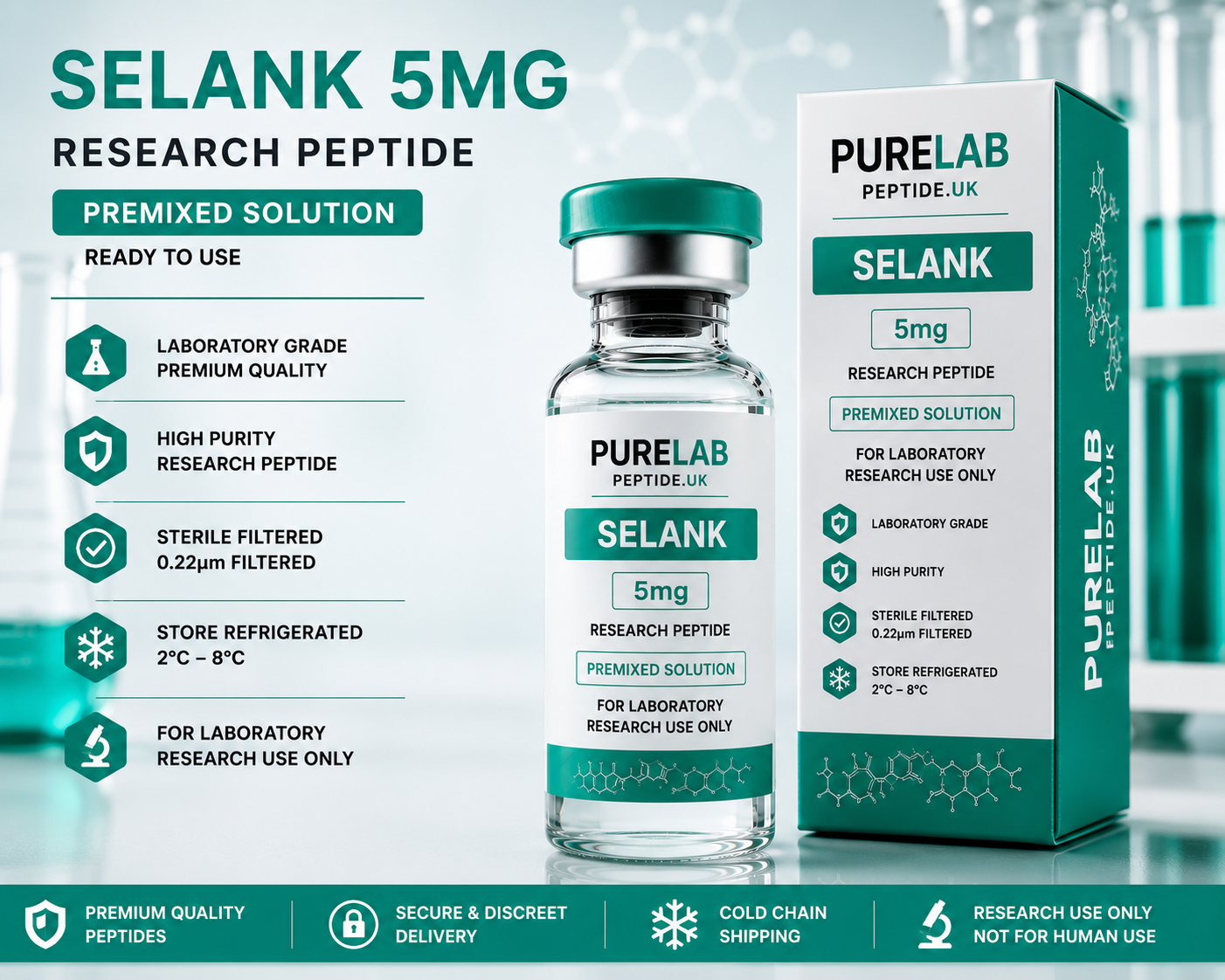 Selank 5mg Research Peptide , buy Selank UK, Selank 5mg UK, Selank research peptide, buy Selank peptide, Selank laboratory peptide, research peptides UK, laboratory research peptides UK, peptide supplier UK, peptide research compound, laboratory-grade peptide, high purity peptide, lyophilised peptide UK, freeze dried peptide, peptide research material, scientific peptide supplier, biotechnology research peptides, molecular biology peptide, receptor biology peptide, cellular biology peptide, peptide signalling research, peptide stability research, analytical laboratory peptide, peptide validation studies, research material supplier UK, peptide procurement UK, peptide sourcing UK, secure peptide ordering, peptide shipping UK, trusted peptide supplier, peptide distribution UK, peptide inventory UK, laboratory research products UK, peptide scientific studies, peptide analytical testing, research compound supplier UK, peptide laboratory catalogue, premium research peptides, peptide company UK, peptide supplier online, peptide logistics UK, laboratory storage guide, peptide handling procedures, peptide documentation UK, laboratory innovation UK, research laboratory systems, peptide warehouse UK, peptide purchasing platform, scientific laboratory supplier, analytical science supplier, professional laboratory supplier, research-grade peptides, peptide manufacturing UK, peptide laboratory technology, laboratory procurement UK, scientific product supplier, peptide commercial supplier, research inventory UK, laboratory quality management, peptide batch consistency, compound quality assurance, laboratory support products, peptide marketplace UK, laboratory reagent supplier, peptide preparation materials, research facility supplier, biotechnology supplier UK, scientific research materials, peptide laboratory services, peptide science products, advanced research peptides, peptide cold storage, research logistics UK, trusted scientific supplier, laboratory handling procedures, peptide research innovations, research chemical supplier UK, peptide laboratory standards, controlled laboratory compounds, peptide analytical compounds, peptide research technology, scientific laboratory resources, peptide laboratory quality, laboratory-grade research materials, premium laboratory solutions, peptide laboratory investigations, molecular pathway research, receptor interaction studies, peptide development materials, research laboratory inventory, laboratory compound supplier, peptide research company UK, peptide validation materials, scientific laboratory procurement, research preparation compounds, professional research chemicals, laboratory research chemicals, laboratory formulation supplier, peptide research marketplace, laboratory-grade scientific products, peptide supply chain UK, premium peptide products, peptide laboratory expertise, peptide product availability, laboratory operations supplier, analytical laboratory technology, peptide product supplier, UK laboratory marketplace, scientific procurement UK, research laboratory equipment, peptide distribution Europe, peptide supplier England, peptide supplier Scotland, peptide supplier Wales, peptide supplier Northern Ireland, peptide research catalogue, scientific laboratory products, laboratory scientific equipment, research laboratory materials, peptide research systems, peptide support materials, trusted UK peptide supplier, peptide product sourcing, premium research supplier, laboratory-grade peptide products, professional laboratory consumables, laboratory preparation products, peptide analytical solutions, research development materials.