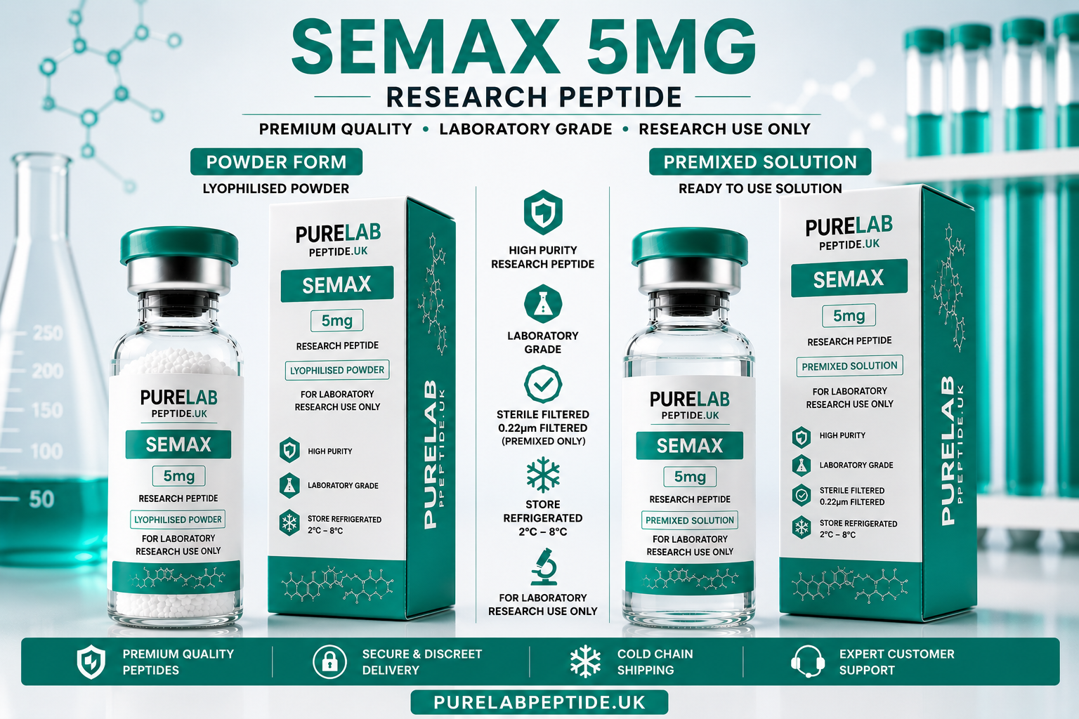 Semax 5mg Research Peptide, buy Semax UK, Semax 5mg UK, Semax research peptide, buy Semax peptide, Semax laboratory peptide, research peptides UK, laboratory research peptides UK, peptide supplier UK, peptide research compound, laboratory-grade peptide, high purity peptide, lyophilised peptide UK, freeze dried peptide, peptide research material, scientific peptide supplier, biotechnology research peptides, molecular biology peptide, receptor biology peptide, cellular biology peptide, peptide signalling research, peptide stability research, analytical laboratory peptide, peptide validation studies, research material supplier UK, peptide procurement UK, peptide sourcing UK, secure peptide ordering, peptide shipping UK, trusted peptide supplier, peptide distribution UK, peptide inventory UK, laboratory research products UK, peptide scientific studies, peptide analytical testing, research compound supplier UK, peptide laboratory catalogue, premium research peptides, peptide company UK, peptide supplier online, peptide logistics UK, laboratory storage guide, peptide handling procedures, peptide documentation UK, laboratory innovation UK, research laboratory systems, peptide warehouse UK, peptide purchasing platform, scientific laboratory supplier, analytical science supplier, professional laboratory supplier, research-grade peptides, peptide manufacturing UK, peptide laboratory technology, laboratory procurement UK, scientific product supplier, peptide commercial supplier, research inventory UK, laboratory quality management, peptide batch consistency, compound quality assurance, laboratory support products, peptide marketplace UK, laboratory reagent supplier, peptide preparation materials, research facility supplier, biotechnology supplier UK, scientific research materials, peptide laboratory services, peptide science products, advanced research peptides, peptide cold storage, research logistics UK, trusted scientific supplier, laboratory handling procedures, peptide research innovations, research chemical supplier UK, peptide laboratory standards, controlled laboratory compounds, peptide analytical compounds, peptide research technology, scientific laboratory resources, peptide laboratory quality, laboratory-grade research materials, premium laboratory solutions, peptide laboratory investigations, molecular pathway research, receptor interaction studies, peptide development materials, research laboratory inventory, laboratory compound supplier, peptide research company UK, peptide validation materials, scientific laboratory procurement, research preparation compounds, professional research chemicals, laboratory research chemicals, laboratory formulation supplier, peptide research marketplace, laboratory-grade scientific products, peptide supply chain UK, premium peptide products, peptide laboratory expertise, peptide product availability, laboratory operations supplier, analytical laboratory technology, peptide product supplier, UK laboratory marketplace, scientific procurement UK, research laboratory equipment, peptide distribution Europe, peptide supplier England, peptide supplier Scotland, peptide supplier Wales, peptide supplier Northern Ireland, peptide research catalogue, scientific laboratory products, laboratory scientific equipment, research laboratory materials, peptide research systems, peptide support materials, trusted UK peptide supplier, peptide product sourcing, premium research supplier, laboratory-grade peptide products, professional laboratory consumables, laboratory preparation products, peptide analytical solutions, research development materials.